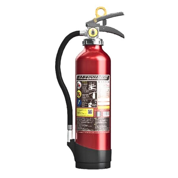 モリタ宮田工業 MEA6B アルミ製蓄圧式粉末ABC消火器 アルテシモ 2.0kg オフィス・工場・厨房用 初期消火 防災 リサイクルシール付