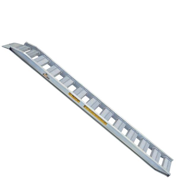日軽金アクト 日軽アルミブリッジ PXF30-300-33 2本セット ベロ式フック 全長3000mm 有効幅330mm 積載3.0t/セット PXFブリッジ｜現場にGO