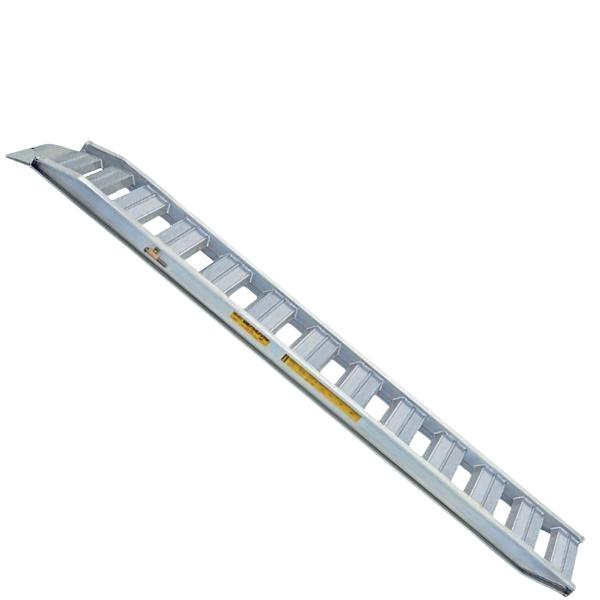 日軽金アクト 日軽アルミブリッジ PXF30-300-35 2本セット ベロ式フック 全長3000mm 有効幅350mm 積載3.0t/セット PXFブリッジ|現場にGO