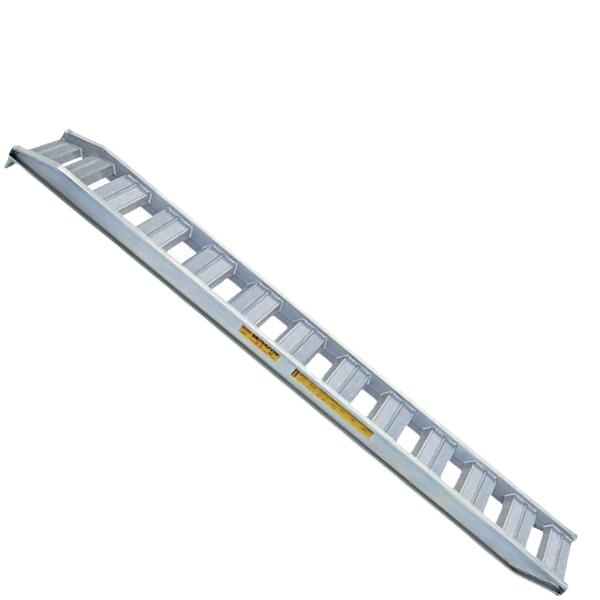 日軽金アクト 日軽アルミブリッジ PX35-270-40 2本セット アングルフック 全長2700mm 有効幅400mm 積載3.5t/セット PXブリッジ