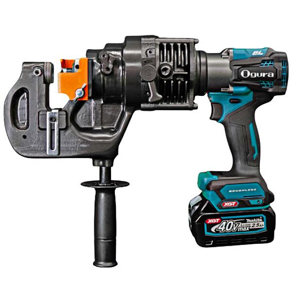 オグラ コードレスパンチャー 複動式 N9205WMX 40V max 2.5Ah バッテリ＋高速充電器セット