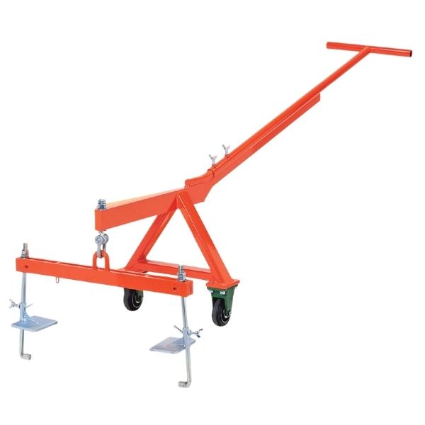 【在庫確認商品】サンキョウトレーディング ハンドリフター 定格容量500kg U字溝フタ上げ機|現場にGO