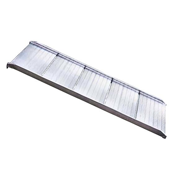 昭和ブリッジ SHAS-180-60-0.2 SHAS アルミブリッジ 風神 ツメタイプ 有効幅600mm 全長1811mm 最大積載200kg 1本 鉄ホイール・ゴムホイール用 自走式草刈機用