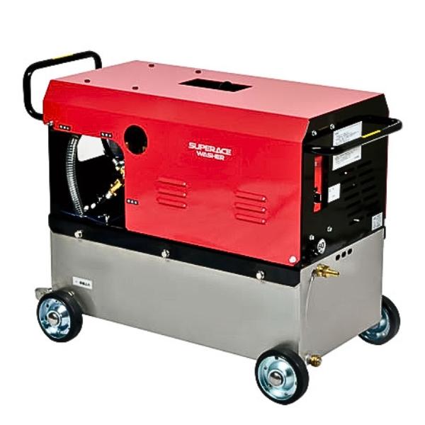 スーパー工業 モーター式高圧洗浄機 SAR-3014N3 200V水タンク付 60Hz