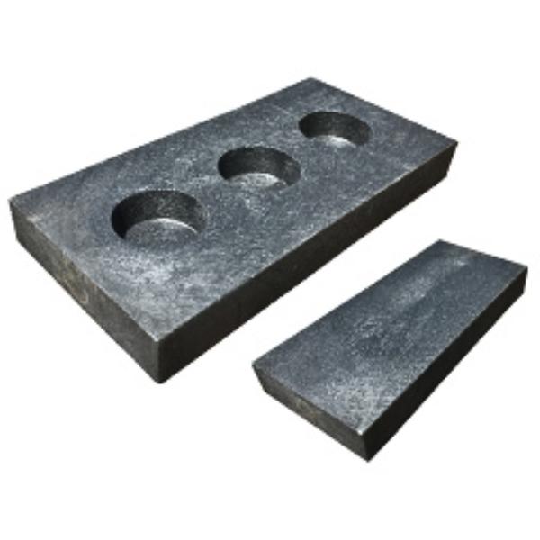 WPT HB-45 再生プラスチックブロック 4個セット プレハブ束石用 200mm×400mm×45mm 重量3.0kg