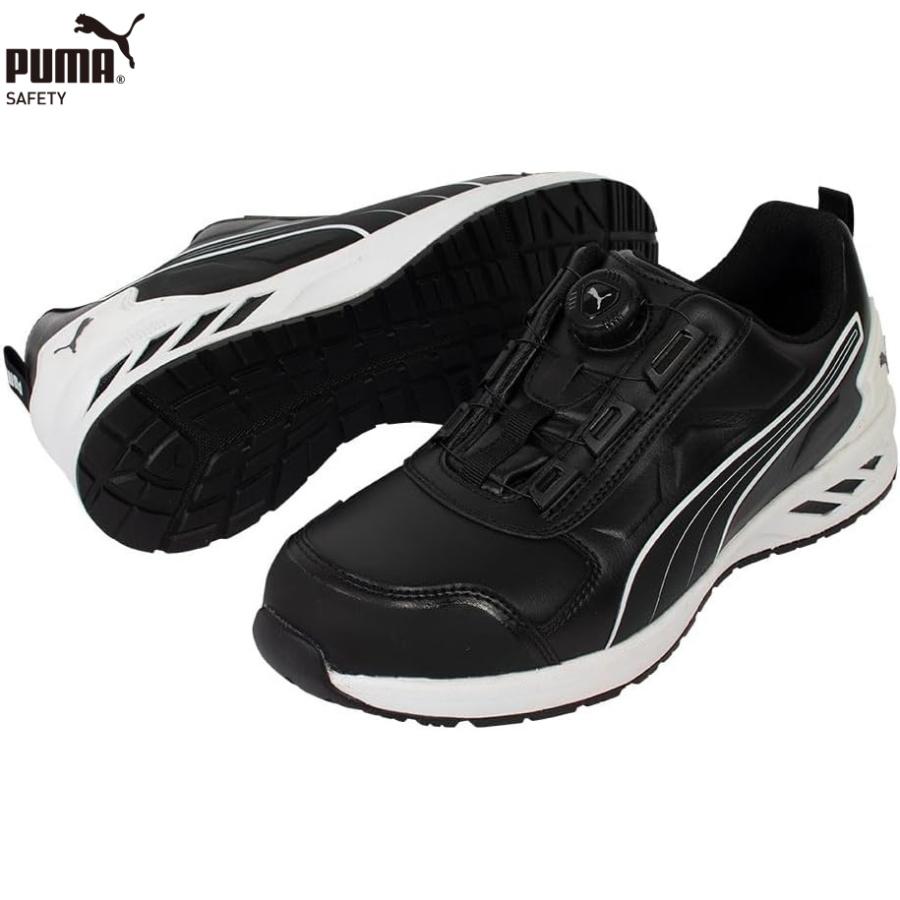 PUMA RIDER2.0 DISC LOW ブラック セーフティシューズ 安全靴 プーマ ライダー2.0 ディスク ロー プロスニーカー 64.247.0|現場屋本舗 店