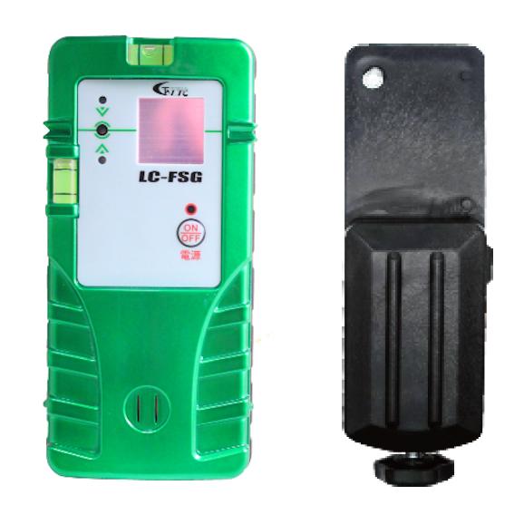 LTC テクノ売りわたす グリンレーザーキャッチャー 受光器 LC-FSG クランプ付き添い人 レーザー墨出し器・レーザーレベル-花・ガーデン・DIY-計測工具