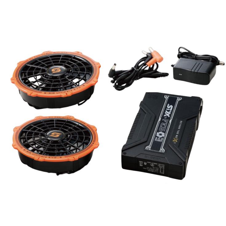 ファンバッテリー付フルセット　SA-125　新品未使用 未使用】 シンメン ファンバッテリー付フルセット SA-125 : ワットマン