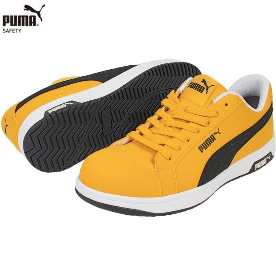 PUMA ICONIC YELLOW LOW セーフティシューズ 安全靴 プーマ アイコニック・イエロー・ロー プロスニーカー 64.200.0
