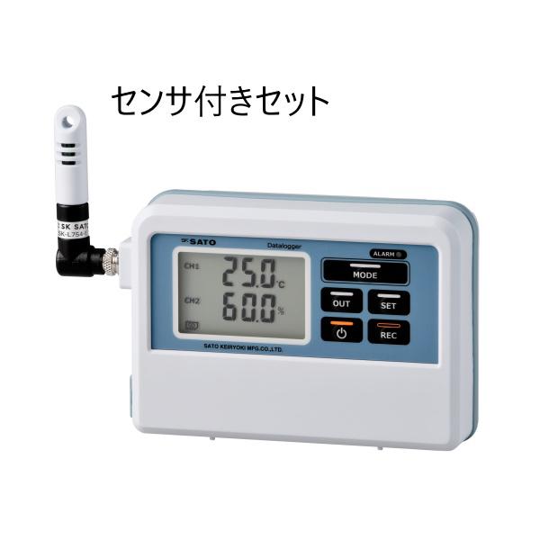 skSATO 温湿度ロガー思い起こす計 SK-L754 (SK-L754-1検出器付き添い人) No.8870-00 佐藤計測器