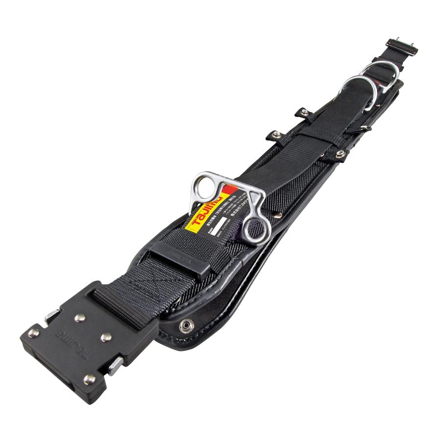 TAJIMA タジマ WFXD2-WBL ワークポジショニング用胴当てベルトフラットD2 黒ワンタッチL｜現場屋本舗　店