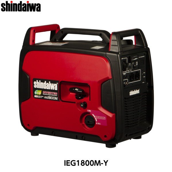 楽天市場】新ダイワ工業 インバーター発電機 IEG1600M-Y 1.6kVA