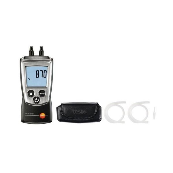 0-100 mbar differential manometer Testo 510 dual input