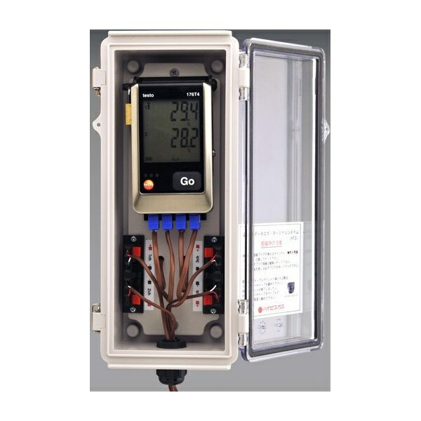 ハイビスカス 4ch温度データロガーターミナルシステム HTS-DS コンクリート養生温度計 試験機