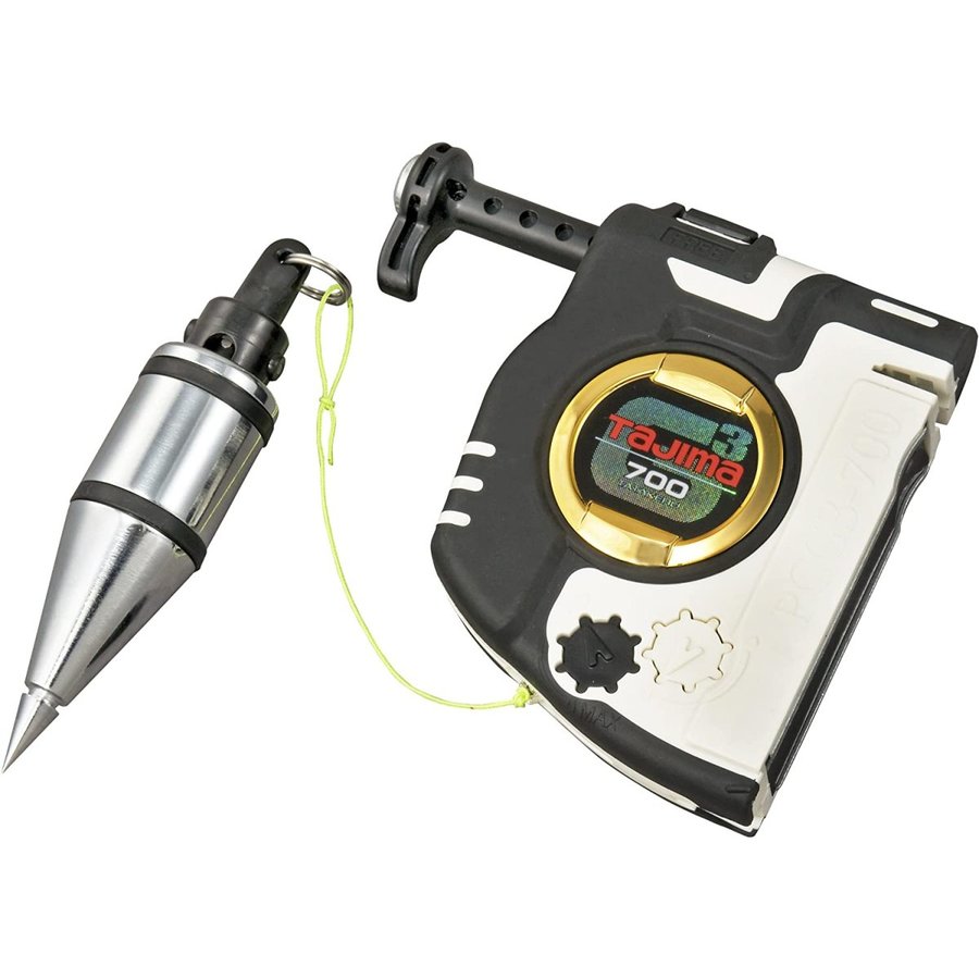 TAJIMA タジマ パーフェクトキャッチ G3-700W クイックブラ付 振下げ高さ7m 自動巻取式建築用下げ振り保持器 PCG3-700WQB