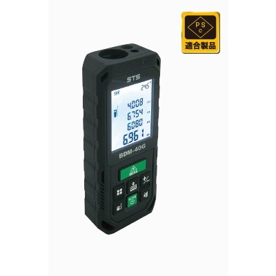 STS エスティ―エス グリーンレーザー距離計 BDM-40G 測定範囲40m 重さ145g PSC基準適合製品 JSIMA認定事業者