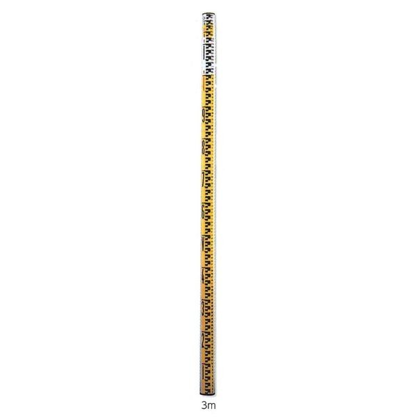 SKロッド楕円形 No.205-3（3m3段） ケース付 重さ760g 収納サイズ1200mm【配電・送電線の高さ/電車近くでの作業/山岳/森林】