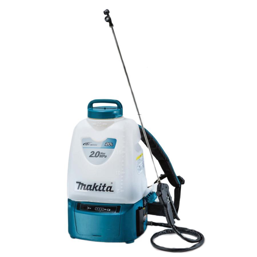 makita マキタ MUS200DRG 申し受ける式噴霧器 18V 長時間やり方手合い 貯蔵タンク静電容量20L （バッテリBL1860B・申し受ける器DC18RF付）