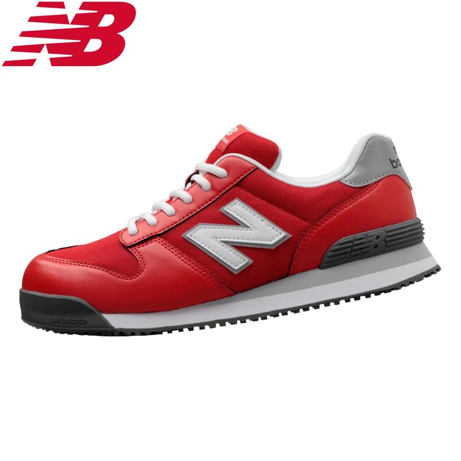 ニューバランス PL-331 ポートランド Portland レッド セーフティシューズ 安全靴 newbalance