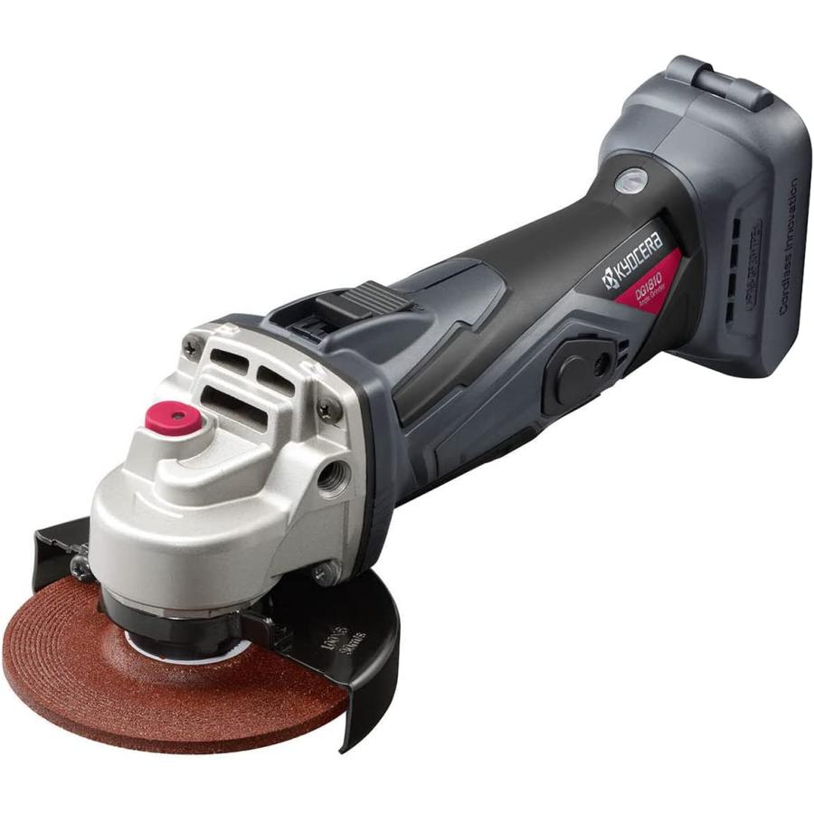京セラ DG1810 充電式ディスクグラインダー 本体のみ 623450B KYOCERA（電池パック・充電器・ケースは別売り）