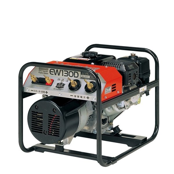 新ダイワ （やまびこ） EW130D ガソリンエンジン溶接機 質量31.5kg [溶接専用機 130A社会階級 3.2粍溶接棒]