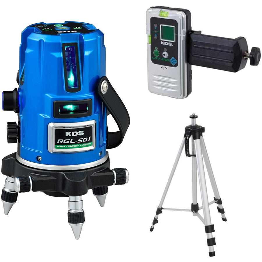 楽天市場】KDS ミントグリーンレーザー墨出器 スーパーレイ RGL-901