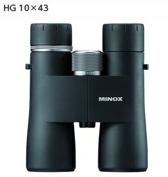 MINOX ミノックス小型望遠鏡 HG 10x43 望遠鏡倍率10倍 水晶体効果のある径43粍 軽さ650g 純然たる品精神測定検査証付 [日本定め事品]