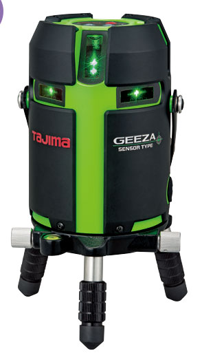 (T) タジマ TAJIMA ハイパワーグリーンレーザー GEEZAジーザ GEEZA検知器KJC 3WAYワット数印字機 本体 GZAS-KJC ※代引っ張ること不可
