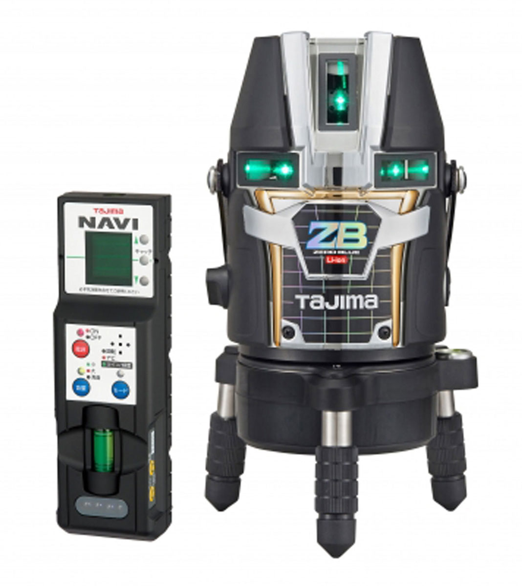 (T)タジマ  レーザ墨出し器  NAVI  ZERO  BLUE  NAVIジンバルKJC 3WAYワット数手合い  本体+受講器  ZEROBLN-KJC※代引っ張ること不可