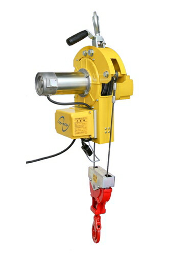 ◇トーヨーコーケン　二本掛ベビーホイスト　　有線操作タイプ　DB-E930　定格荷重 400kg　揚程 15m　小型ウインチ　小型吊下げ式巻上機