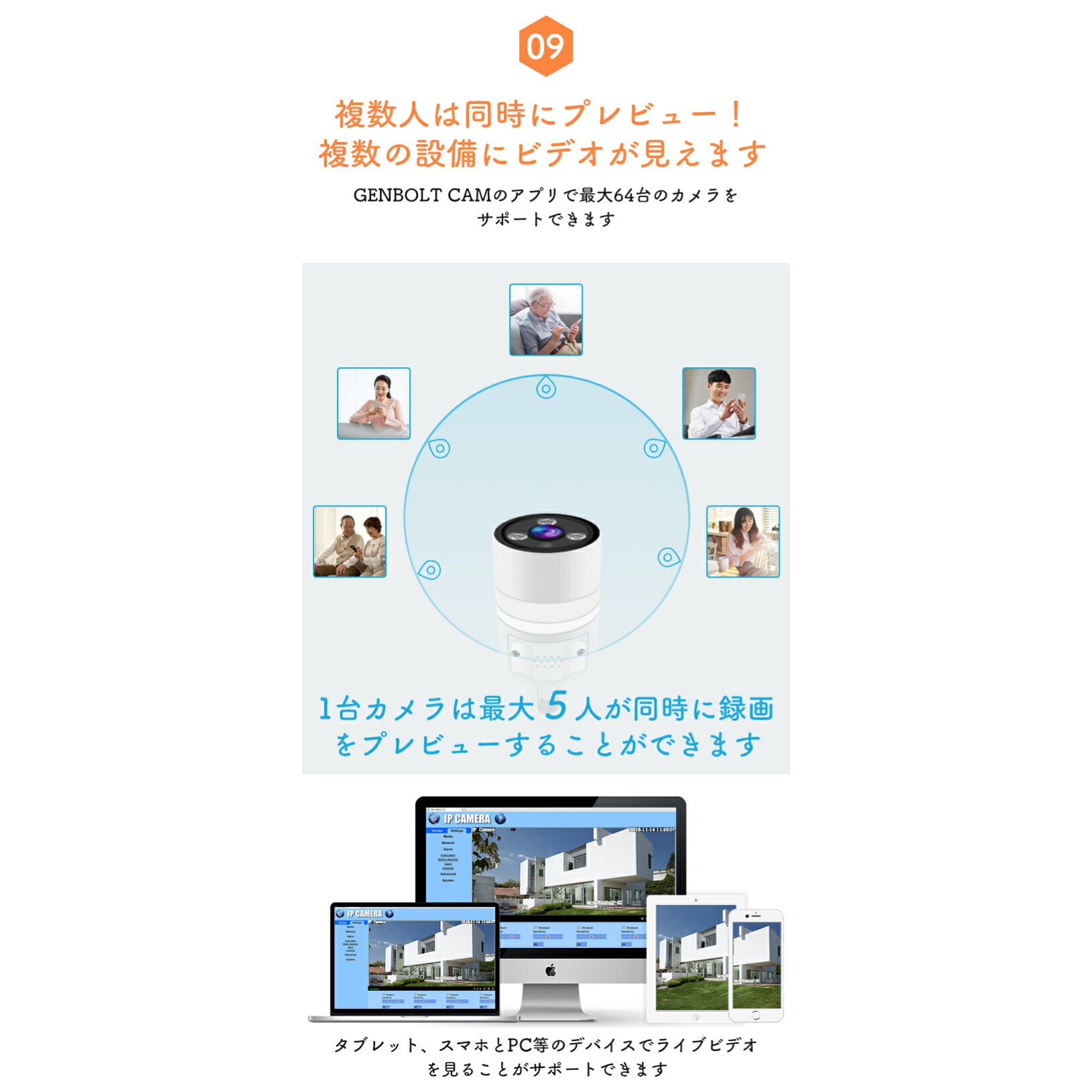 ペットカメラWiFiベビーモニターネットワークカメラ双方向音声ワイヤレス防犯カメラIP監視カメラGENBOLT遠隔監視暗視撮影動体検知警報SDカード録画小型ペットカメラカスタマイズ動体検知スマホ留守番家庭用メーカー直送