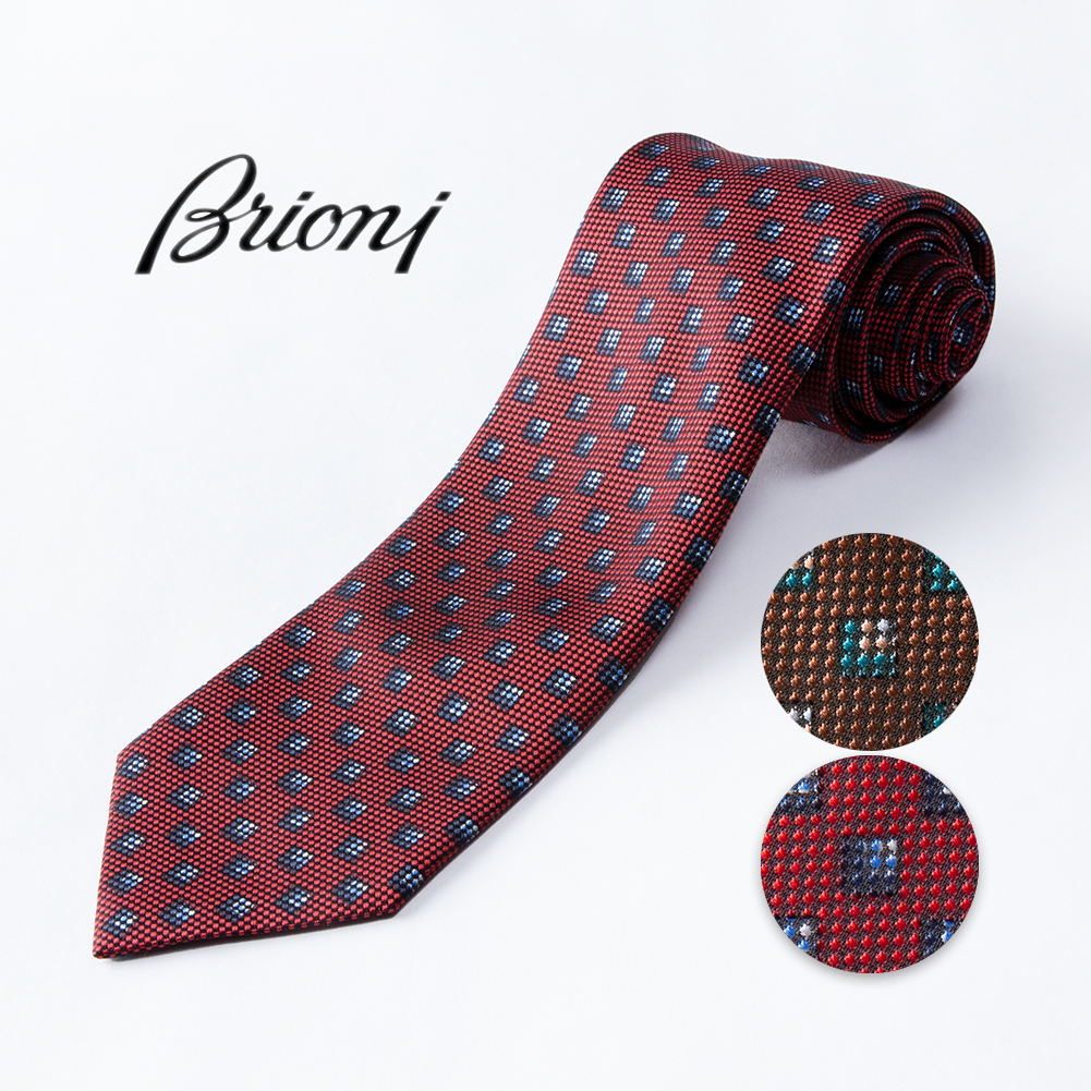 Brioni Roma 70s ヴィンテージ イタリア製 シルクネクタイ - 通販