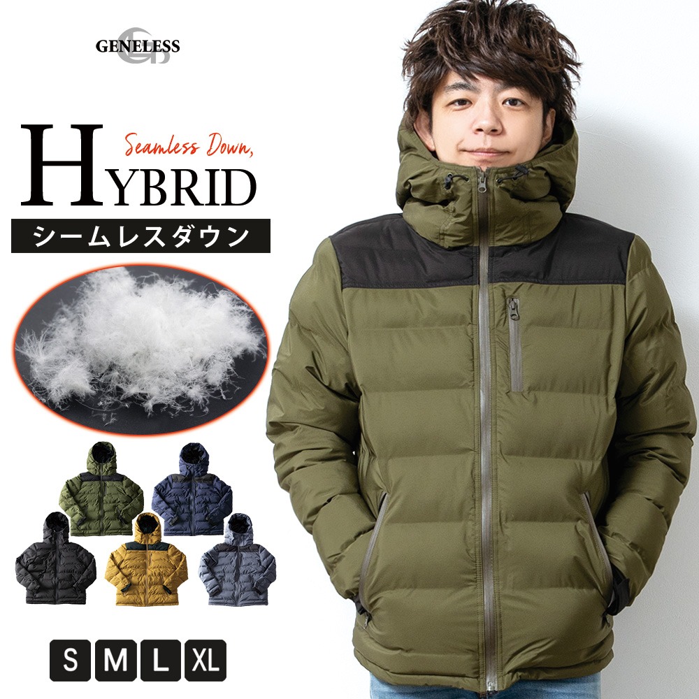 新品 POLEWARDS ダウンジャケット 【サイズ：L】 ネイビー 定価83600円 VENTILE PARKA コート ポールワーズ メンズ  5HHB/B03269/GFEB25/HM/SYM