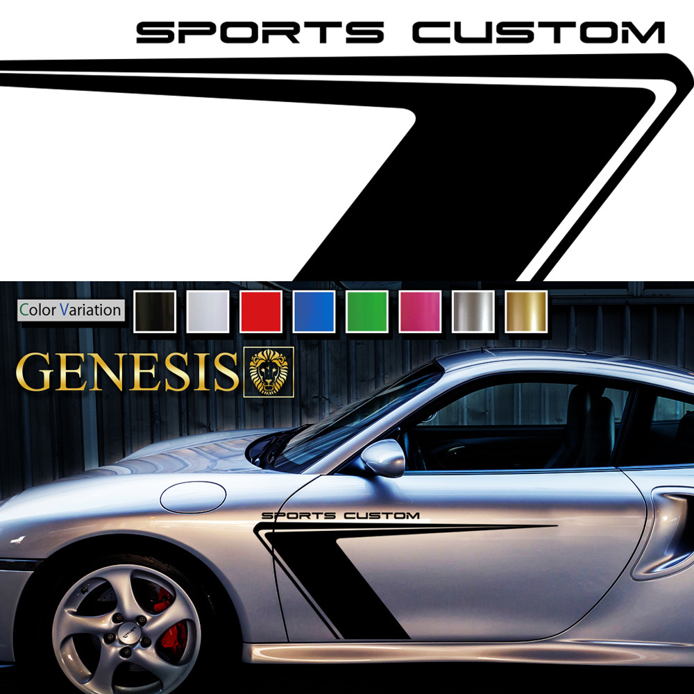 カラー カーステッカー バイナルグラフィック 車 デカール「ゴールド」 scc14の通販 by バイナルグラフィック のGENESIS｜ラクマ