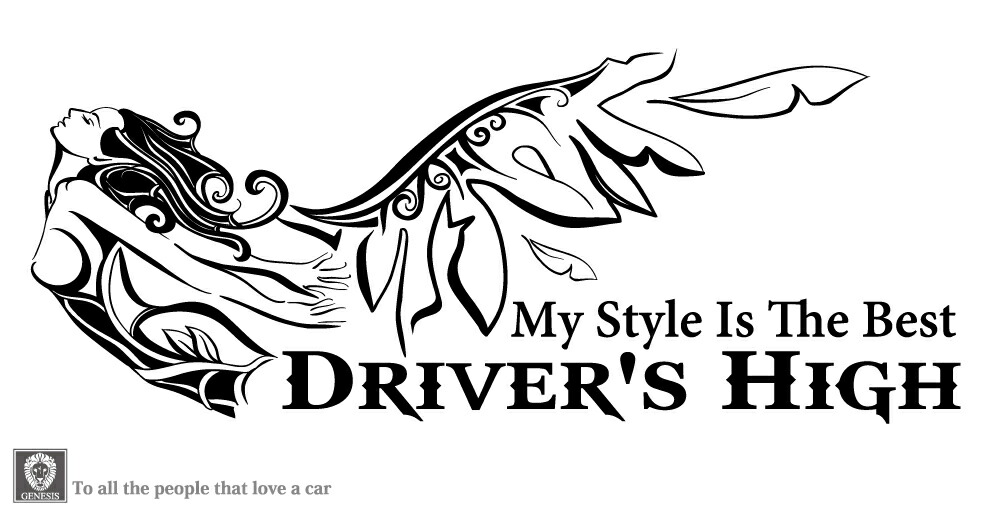 トライバル 女神 リア カーステッカー 選べる8色 車用 バイナルグラフィック ドレスアップ デカール Rear27 Genesis Vetsandiego Com