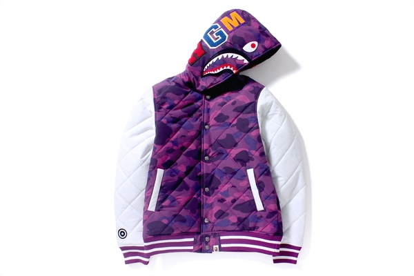 bathing ape hoodie purple