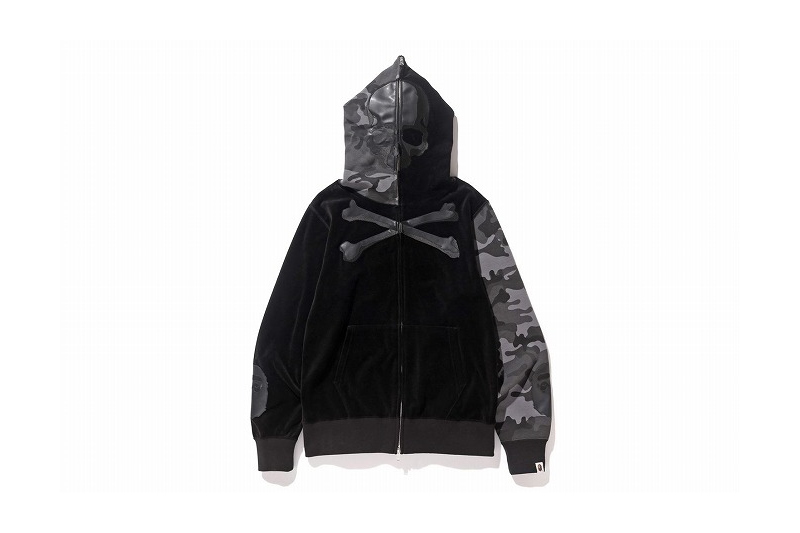 bathing ape full zip hoodie