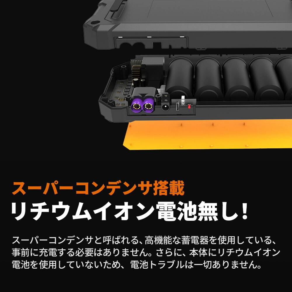 即納 Autowit Super Cap2 ジャンプスターター 12V スーパーコンデンサ
