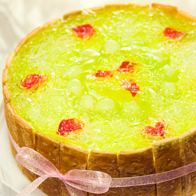 φ15cm メロン 人気ブランドの の ショートケーキ メロンケーキ フルーツケーキ 誕生日 バースデーケーキ ホールケーキ 楽ギフ_包装 3周年記念イベントが