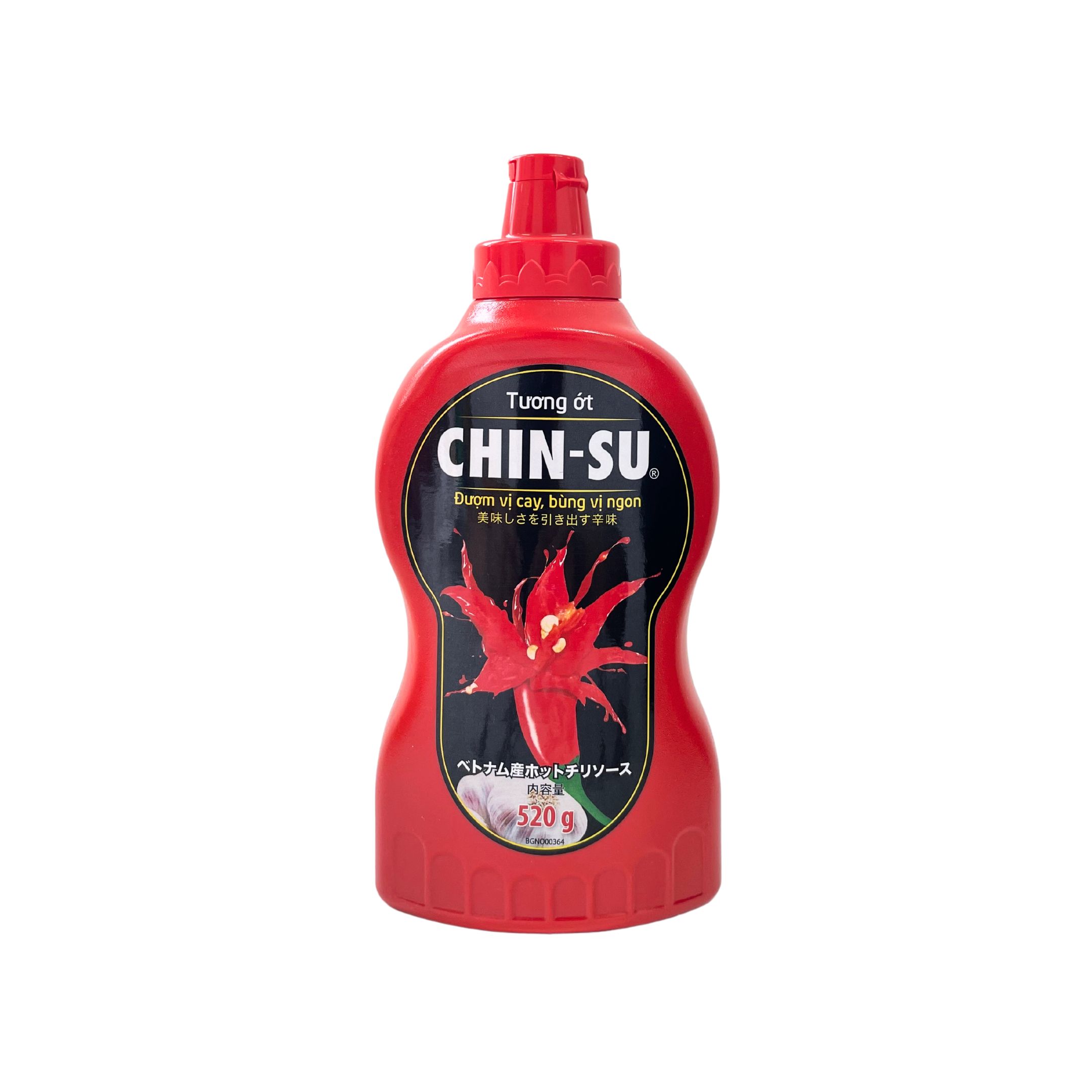 【楽天市場】CHIN SU チンス ベトナム産ホット チリソース 520g, TUONG OT CHINSU TO 10本セット : アジアの駅