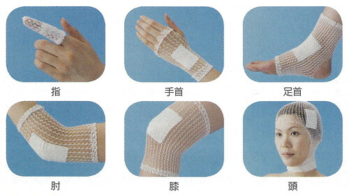 筒状ネット包帯 サージフィックス 6号 6cm×伸長25m 1巻入 カワモト産業