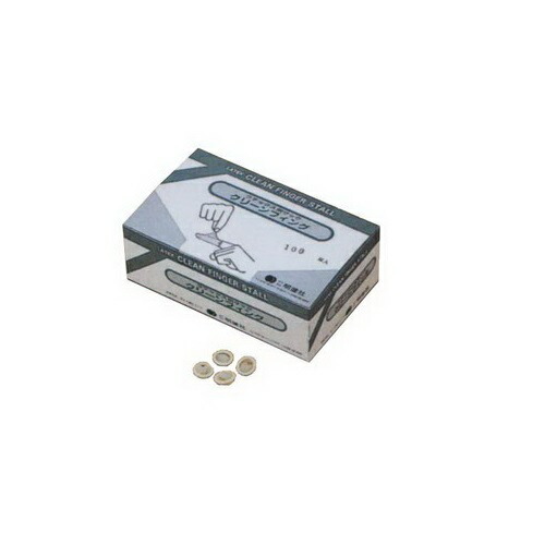 クリーンフィング ラテックス指サック M(内径18mm×厚0.10mm×長さ63mm) 400個入 明健社