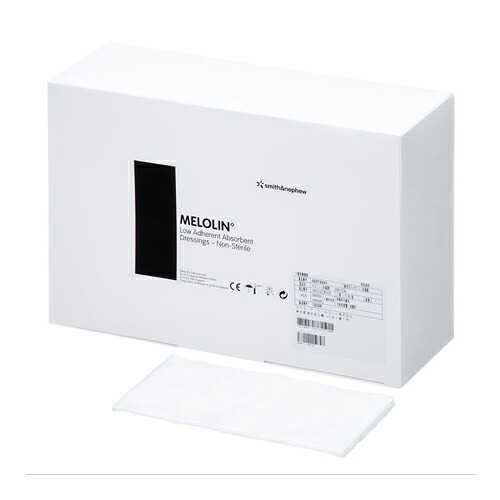医療機器 メロリン 未滅菌 10×20cm 75枚 66974943 スミス・アンド・ネフュー 医療用不織布、手術用被覆 ・保護材