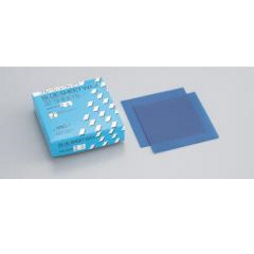 ブルーシートワックス 32枚 6種\u003d♯22(厚さ0.71mm)、♯24(厚さ0.56 mm)、♯26(厚さ0.46mm)、♯28(厚さ0.36 mm)、♯30(厚さ0.30mm)、♯32(厚さ0.23 mm)、B.W.G.・各88mm×88mm 1函\u003d32枚(各種類別) GC
