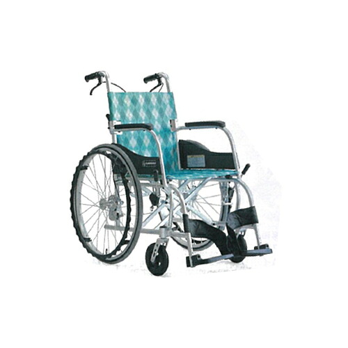 軽さ車椅子 自走用 内燃機関緑であること KF-22-40SB