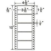 ナナ質問用紙 年代順の継続付け紙 M手合い 4_5/10×10in 5面 84×47粍 1箱(1000折:500折×2冊) MM4R オリエント刷り上げる#