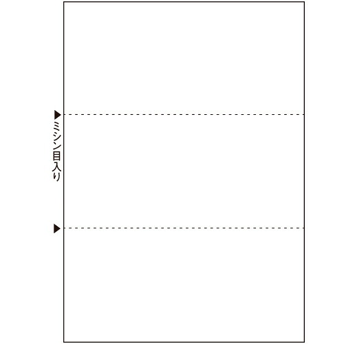 マルチ印刷工帳票(経済システム通貨価値) A4 新規まき直し 3面 1箱(2500枚) BPE2004 ヒサゴ#