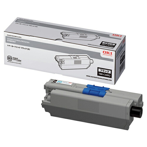 大電気容量トナーカートリッジ 黒いこと 1個 TNR-C4HK2 OKI#