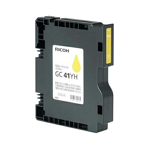 SGカートリッジ GC41YH イエロー Lサイズ 1個 515828 リコー#