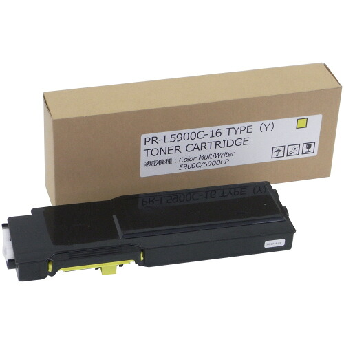 トナーカートリッジ PR-L5900C-16 汎用品 イエロー 1個 PR-L5900C-16ハンヨウヒン ノーブランド#